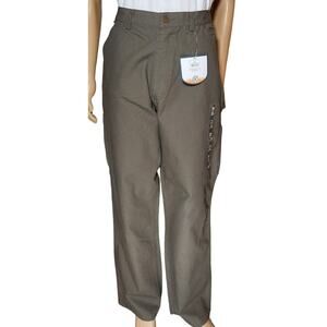 New Rasco FR Flame Resistant Field Carpenter Pants 38x(32 Actual 33") Green Duck